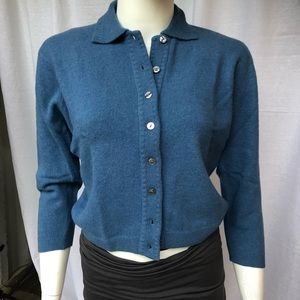 Vintage 1950s Angolura Angora Cardigan Sweater